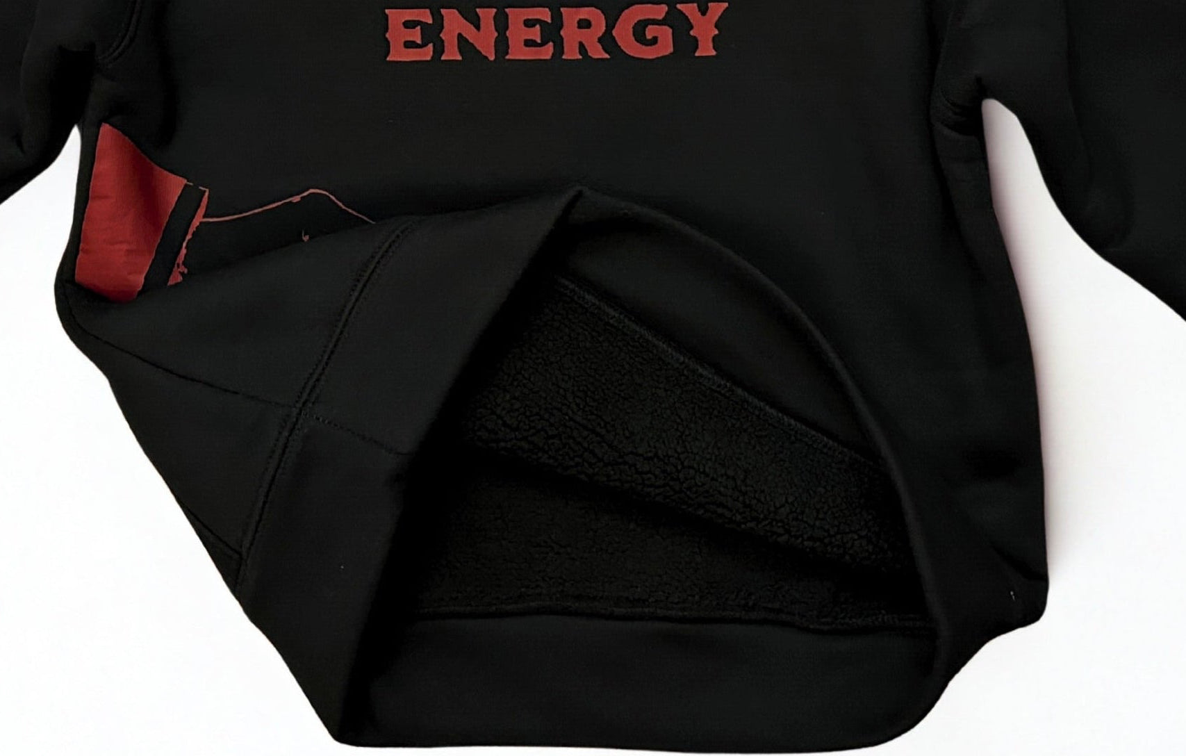 Main Character Hoodie Black&Red