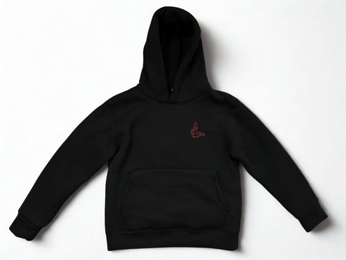 Main Character Hoodie Black&Red